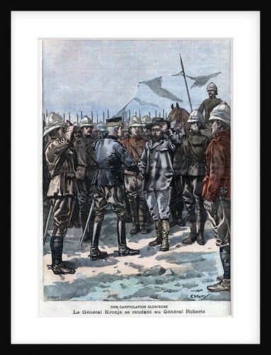 Illustration of the Surrender of General Cronje to Lord Roberts by Anonymous