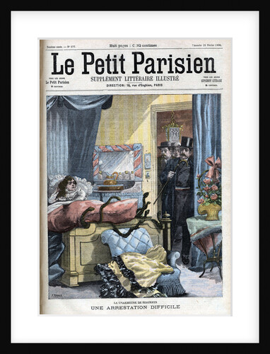 A Difficult Arrest Illustration by Anonymous