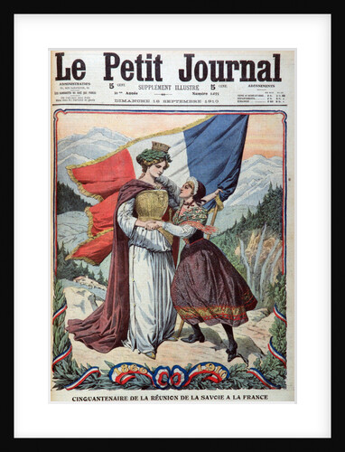 Illustration of Fifty Year Anniversary of the French Annexation of Savoie by Anonymous