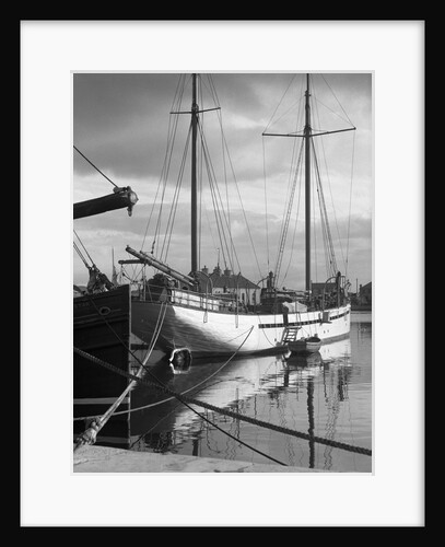 Galway-Boats in the Harbor by Anonymous