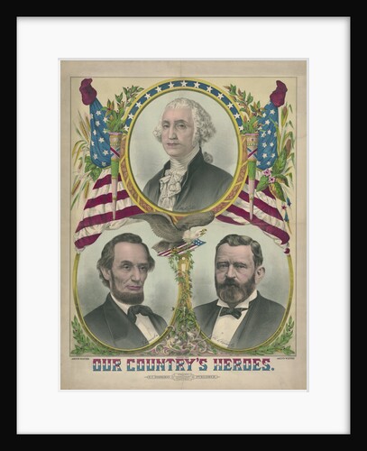 Our Country's Heroes Print by Anonymous