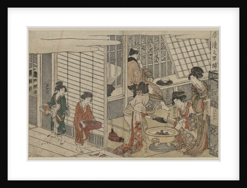 House of Ichizuke Print by Anonymous
