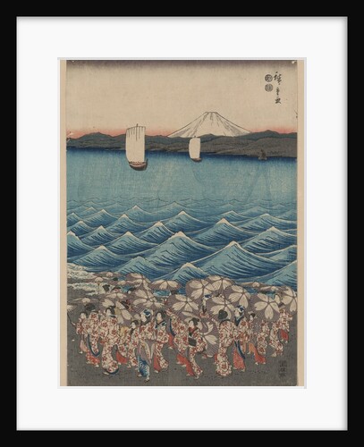 Opening Celebration of Benzaiten Shrine at Enoshima by Ando Hiroshige
