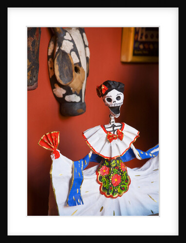 Day of the Dead Papier Mache Figurine by Anonymous