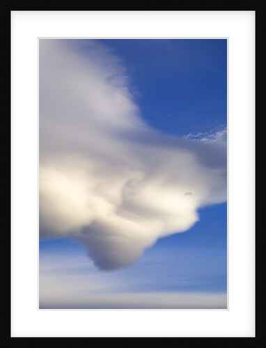 Lenticular Clouds Over Tundra by Anonymous