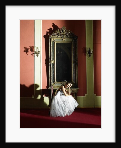 Woman Wearing Ballerina Dress by Anonymous