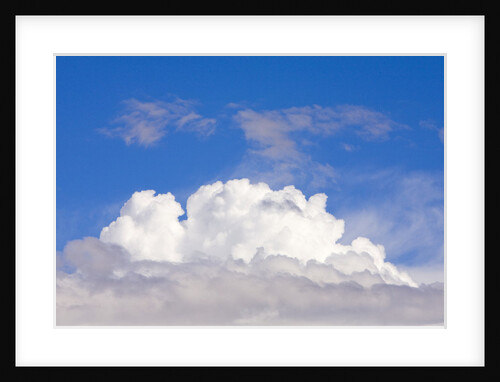 Dramatic Big Cumulus Clouds at Noon by Anonymous