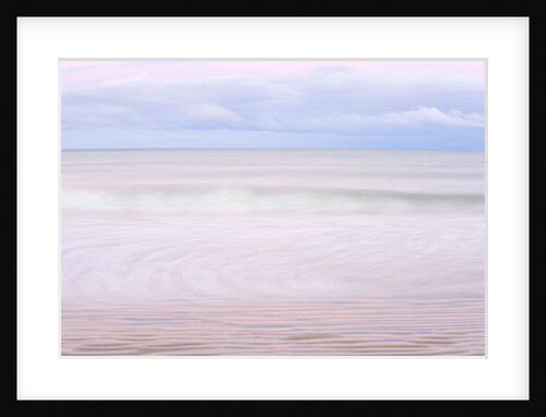 Surf Lapping Sandy Beach by Anonymous