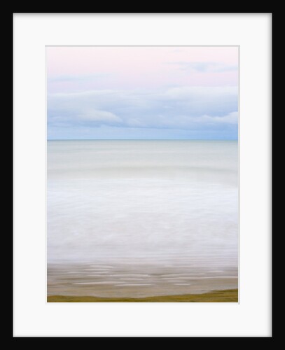 Surf Lapping Sandy Beach by Anonymous