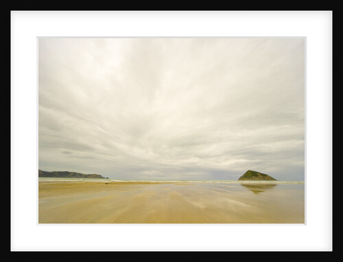 Overcast Day on Beach by Anonymous