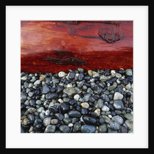 Log on Pebbles by Anonymous