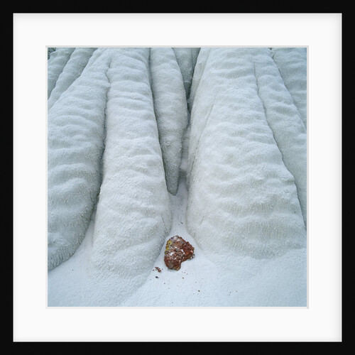 Snowy Cliff by Anonymous