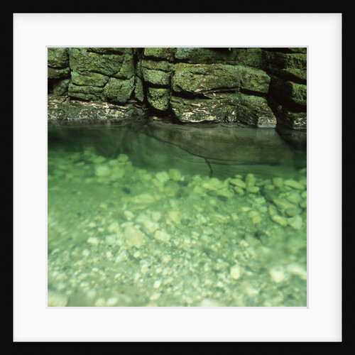 Green Rocks and River by Anonymous