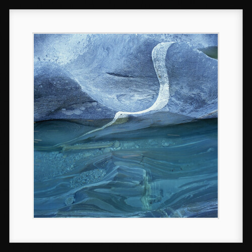 Strata in Rock Formation Along Verzasca River by Anonymous