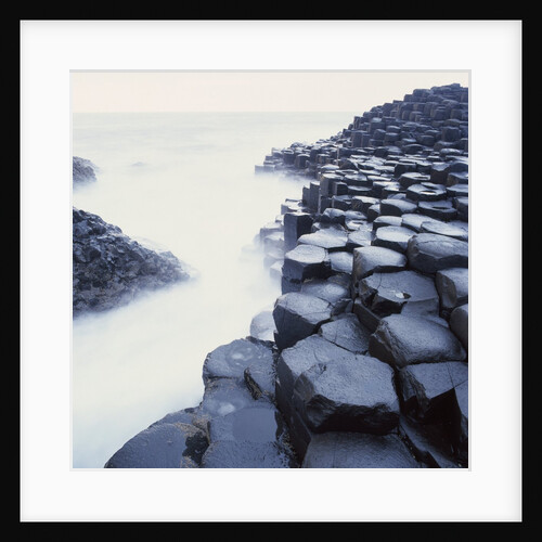 Basalt Columns on Coast by Anonymous