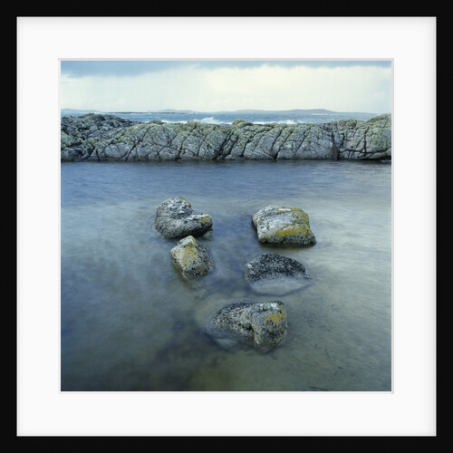 Rock Formation in Ocean by Anonymous
