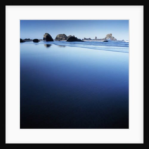 Sea Stacks on Beach by Anonymous