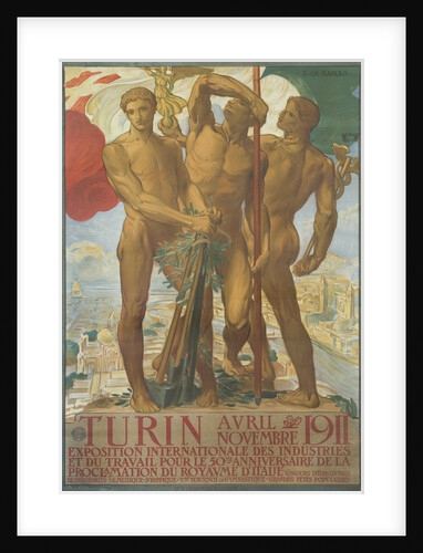 Turin Poster by Adolfo de Karolis