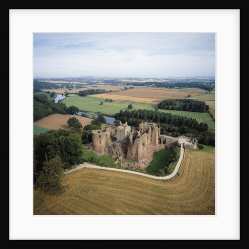 Goodrich Castle by River Wye by Anonymous