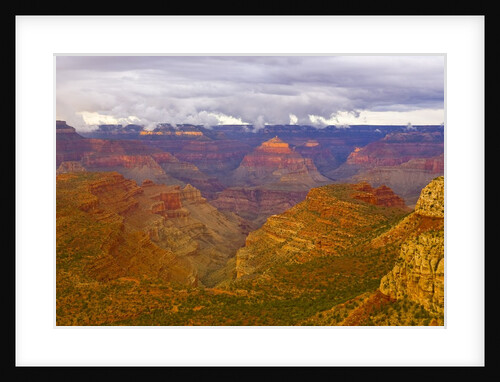 Clouds Over Grand Canyon and Buttes by Anonymous