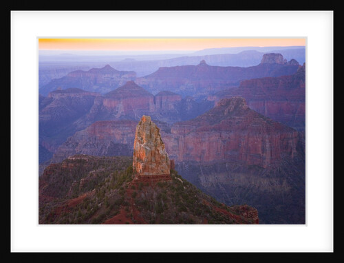 Sandstone Buttes and Cliffs at Grand Canyon National Park by Anonymous