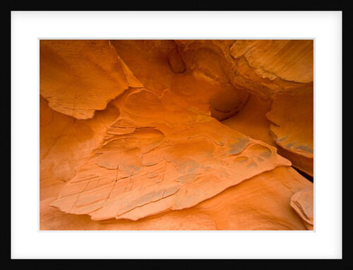 Eroded Sandstone Cliff by Anonymous