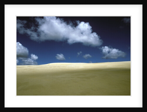 Sand Dunes and Sky by Anonymous