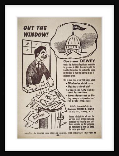 Anti-Dewey Campaign Ad by Anonymous