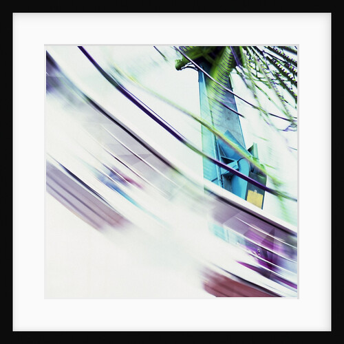 Spinning Amusement Ride at a County Fair by David Roseburg