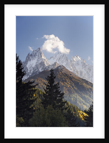 Clouds Hovering Above Mountains by Anonymous