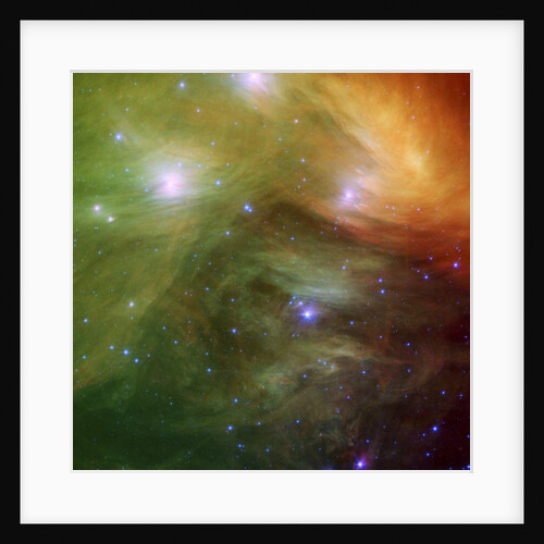 Pleiades Seen Through Nasa's Spitzer Space Telescope by Anonymous