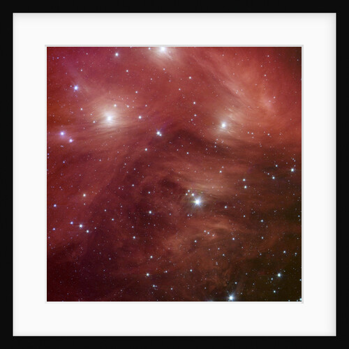 Pleiades Seen Through Nasa's Spitzer Space Telescope by Anonymous