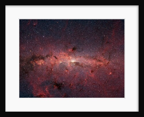 Center of Milky Way Galaxy from Spitzer Space Telescope by Anonymous