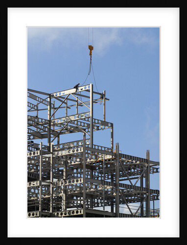 Frame of Office Building by Anonymous