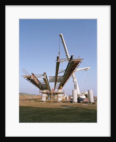 Highway Overpass Construction by Anonymous
