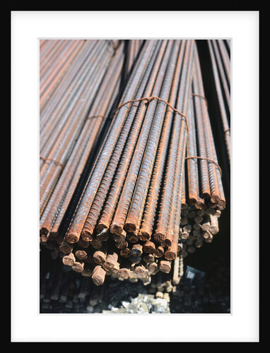 Bundle of Metal Beams by Anonymous