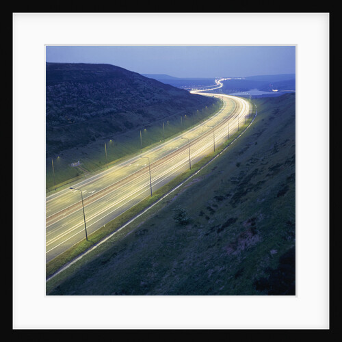 Lights at Motorway by Anonymous
