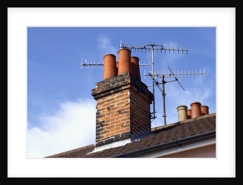 Chimney and Antennas by Anonymous