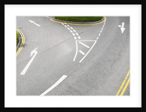 Forked Road by Anonymous