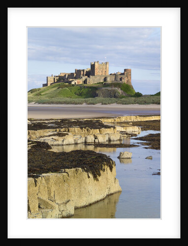 Bamburgh Castle on the Beach by Anonymous
