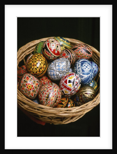 Decorative Romanian Easter Eggs by Anonymous