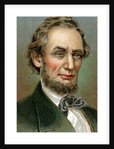 Tobacco Card Illustration of Abraham Lincoln by Anonymous