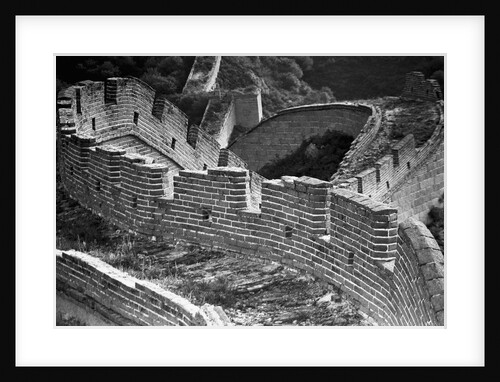 Section of the Great Wall in by Anonymous
