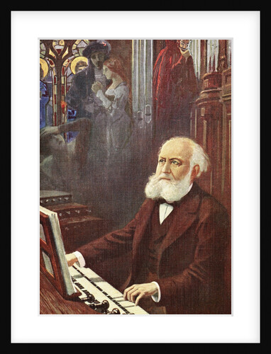 Painting of Charles Francois Gounod by Anonymous