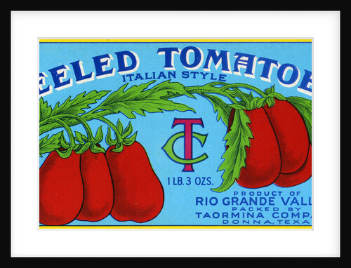 Peeled Tomatoes Italian Style Product Label by Anonymous