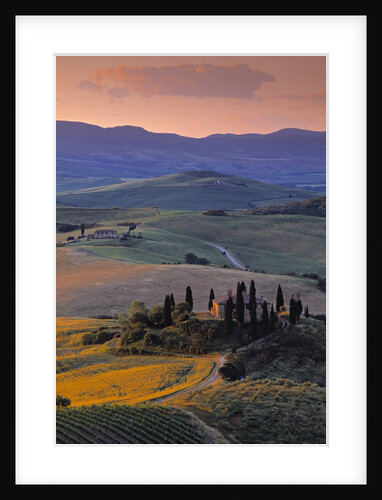 Val d'Orcia by Anonymous