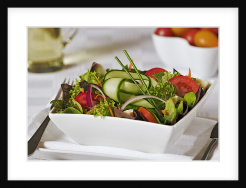 Green Salad in Bowl by Anonymous
