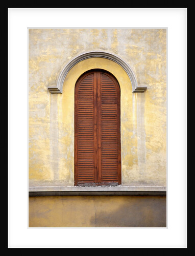 Shutters on Building Facade by Anonymous