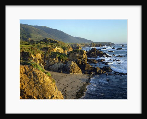 Big Sur Coastline From Highway One by Anonymous
