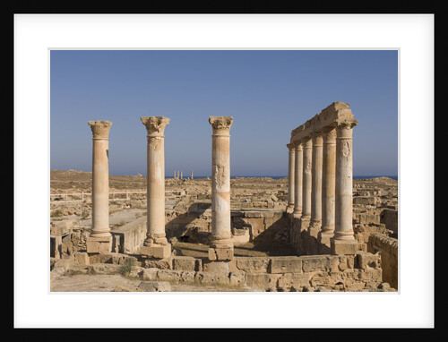 Roman Ruins of Sabratha in Libya by Anonymous